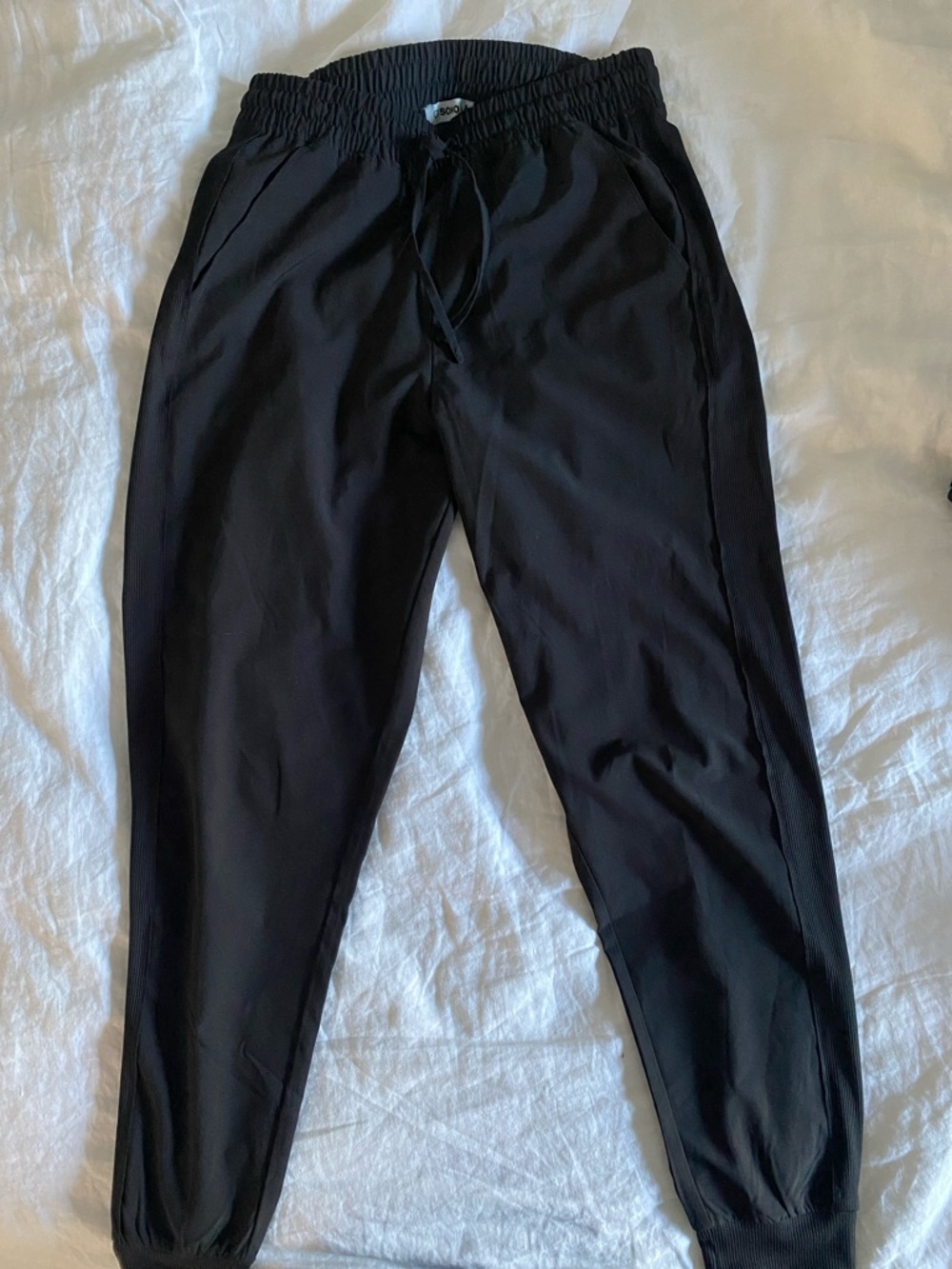 Ci Sono Women’s Black Drawstring Joggers Size Medium